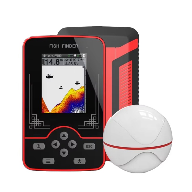Fish Finder Portable - Stokta Taşınabilir Deniz Kablosuz Sonar HD