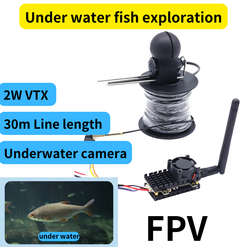 Underwater Camera - 2W görüntü aktarımı kablosuz sualtı balık