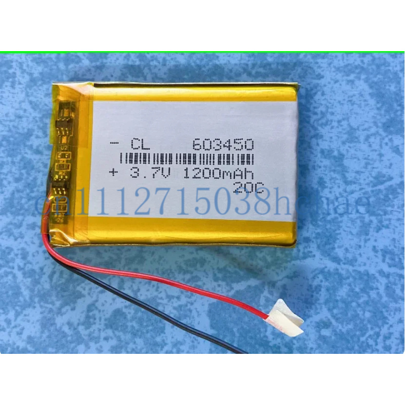 Fish Finder Gps - Yeni 603450 513552 3.7V 1200mAh Pil