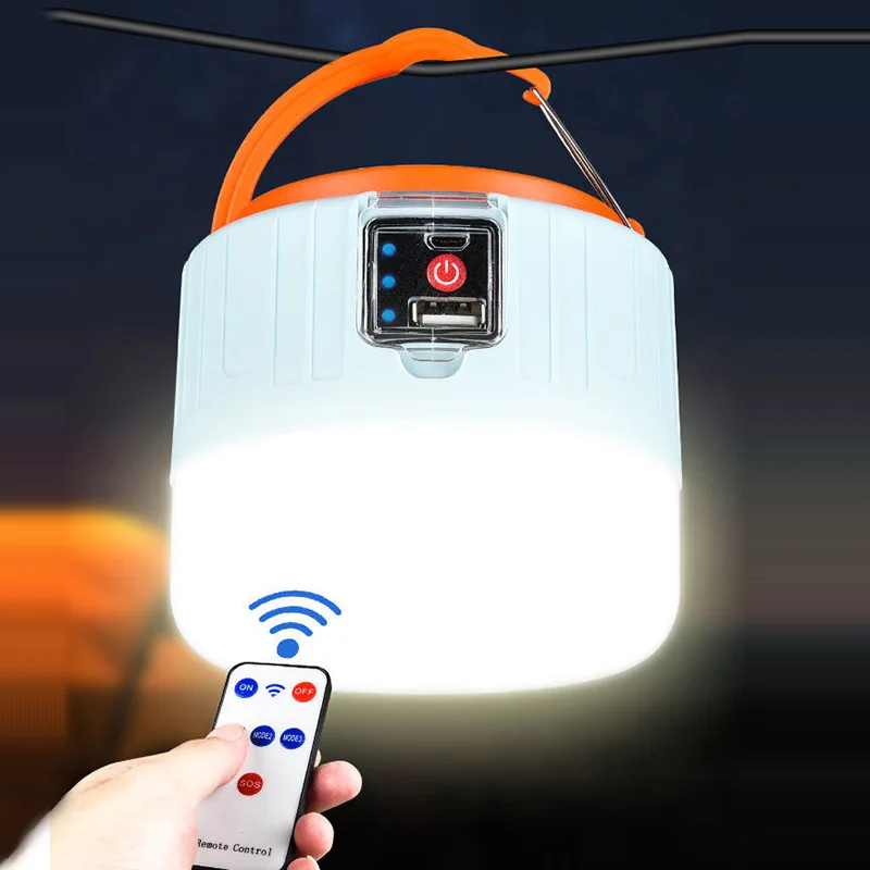 Açık güneş LED kamp işıkları i - Fish Finder Battery incelemesi ve fiyatı