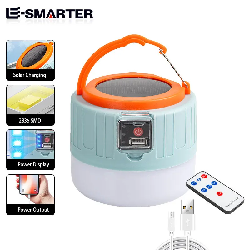 Açık güneş LED kamp işıkları i - Fish Finder Battery incelemesi ve fiyatı
