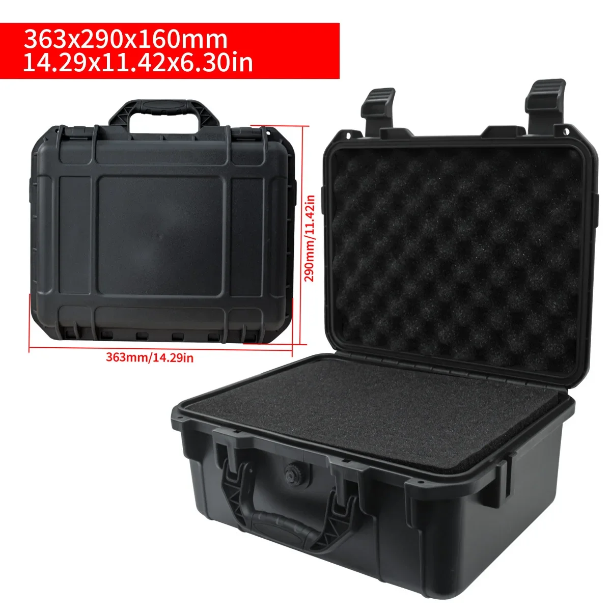1 adet önceden kesilmiş sünger - Fish Finder Case incelemesi ve fiyatı